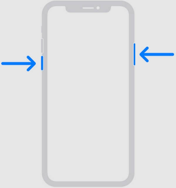 ホームボタンを使わずにiPhoneを再起動する