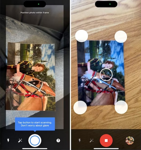 scan photo with a third party app