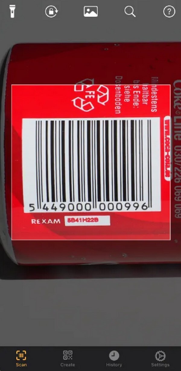 barcode scan code