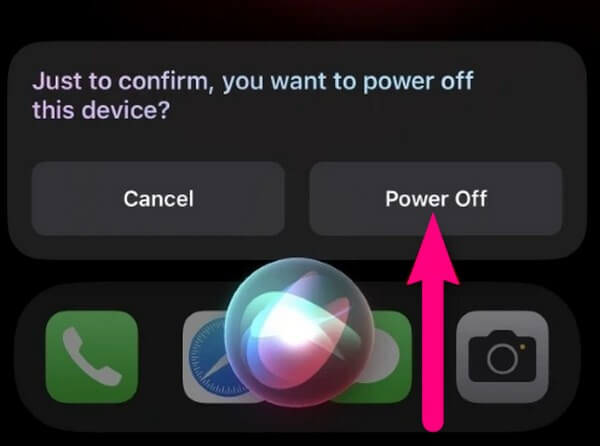 apagar iphone con siri