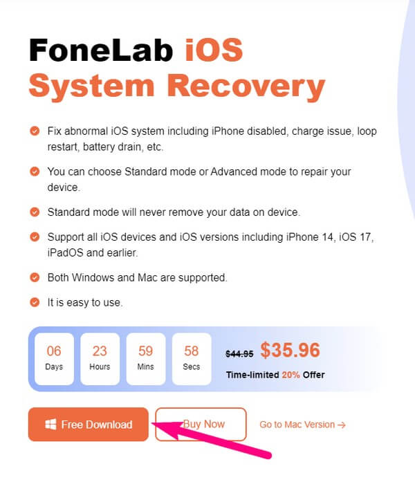 descargar la recuperación del sistema ios