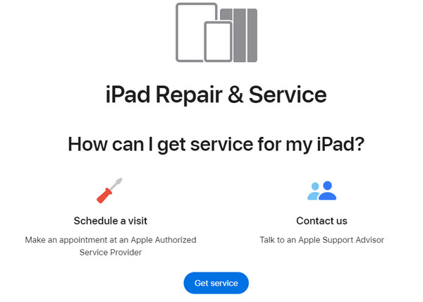 Holen Sie sich den Apple-Service