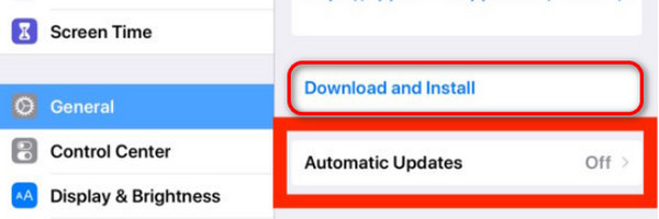 install ipados update