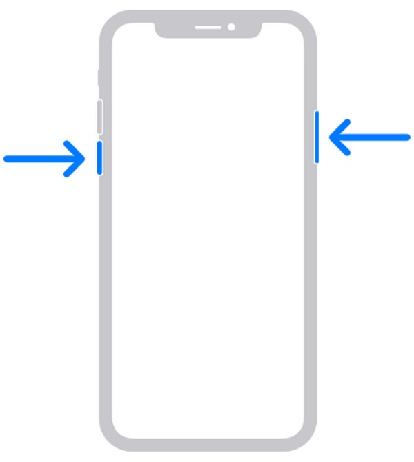 start de iPhone opnieuw op zonder de home-toets