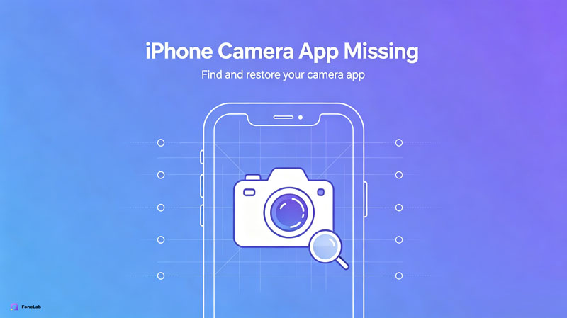 Приложение «Камера» отсутствует на вашем iPhone.