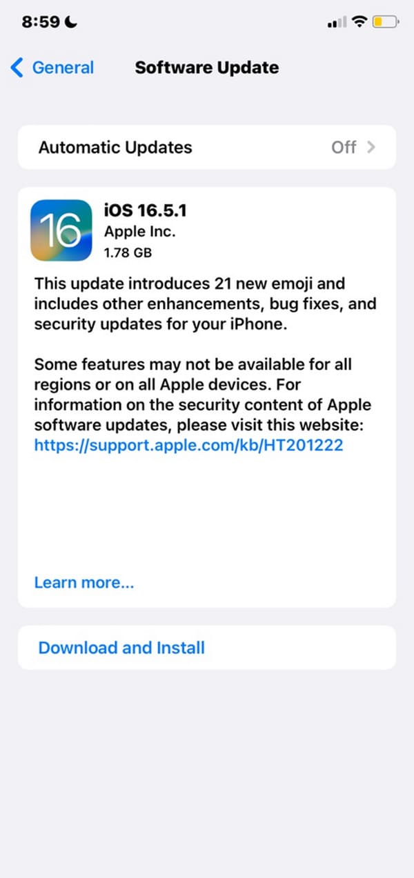 update iphone