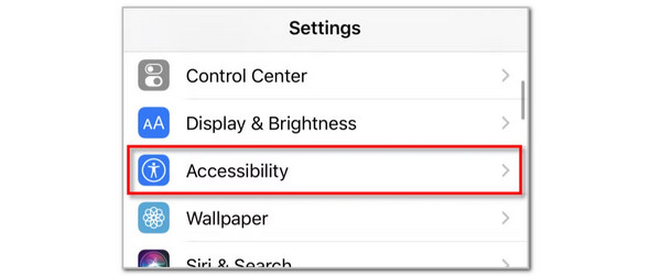 Tap Accessibility Button