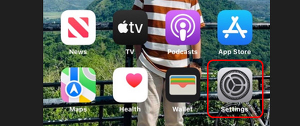 open de instellingen-app