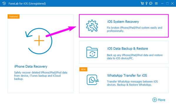 åtgärda problemet först med iOS System Recovery-funktionen