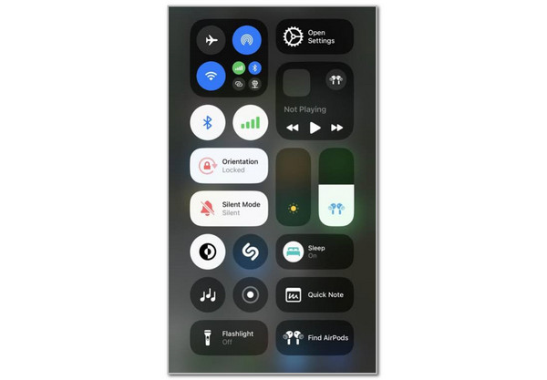 Tap Silent Mode on iPhone