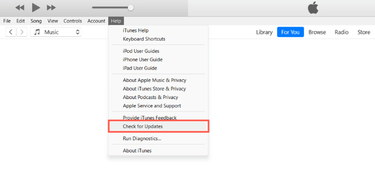 update itunes on windows