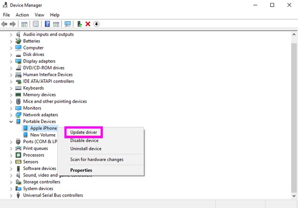 acceder al administrador de dispositivos