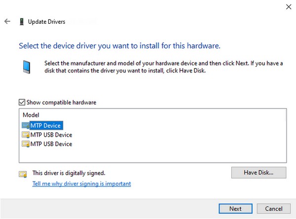 Update Driver