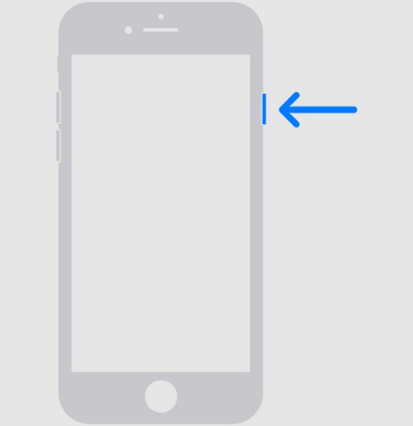 redémarrer l'iphone avec le bouton d'accueil