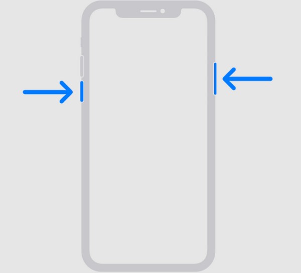 restart iphone without home button