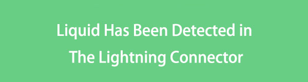 So beheben Sie ganz einfach eine im Lightning Connector erkannte Flüssigkeit