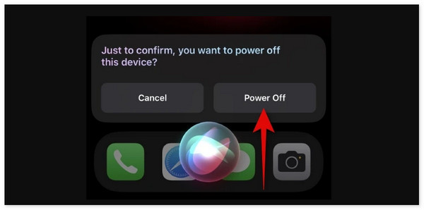 éteindre l'iphone avec siri