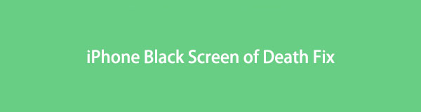 iPhone Black Screen of Death Fix - 5 kraftige måter i 2022