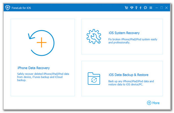 Click IOS System Recovery Button