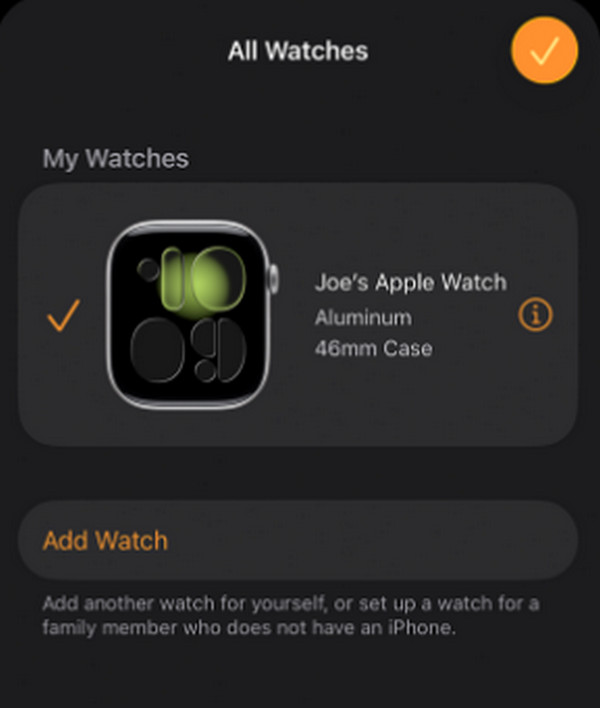 Re Pair Apple Watch