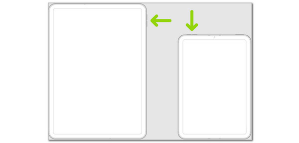 Push iPad Volume Up Button