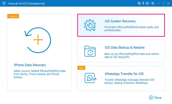 de iOS-systeemherstelfunctie