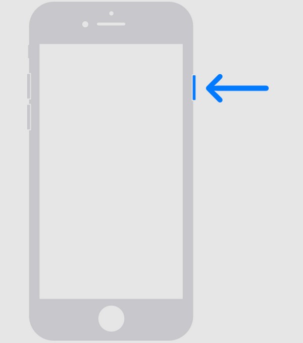 redémarrer l'iphone avec le bouton d'accueil