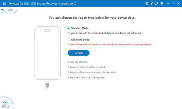 Click Confirm Button