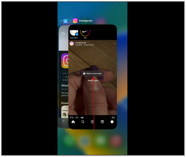 Force stop iPhone