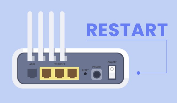 restartujte router