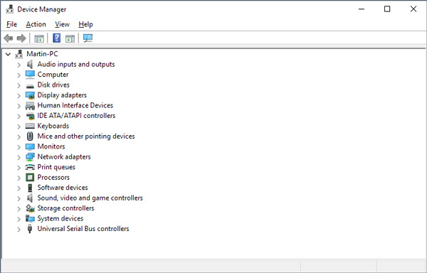 Windows'ta Aygıt Yöneticisi'ni Kullanma