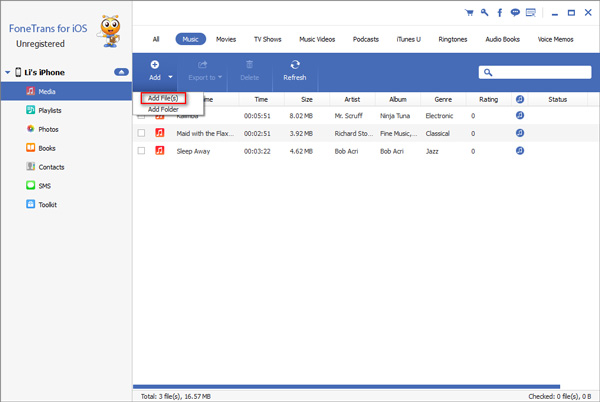 Add Files