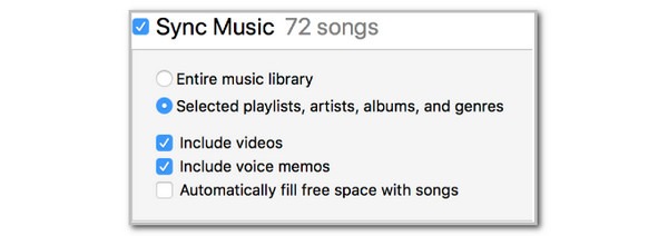 Check Sync Music Box