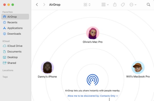 activate airdrop on mac
