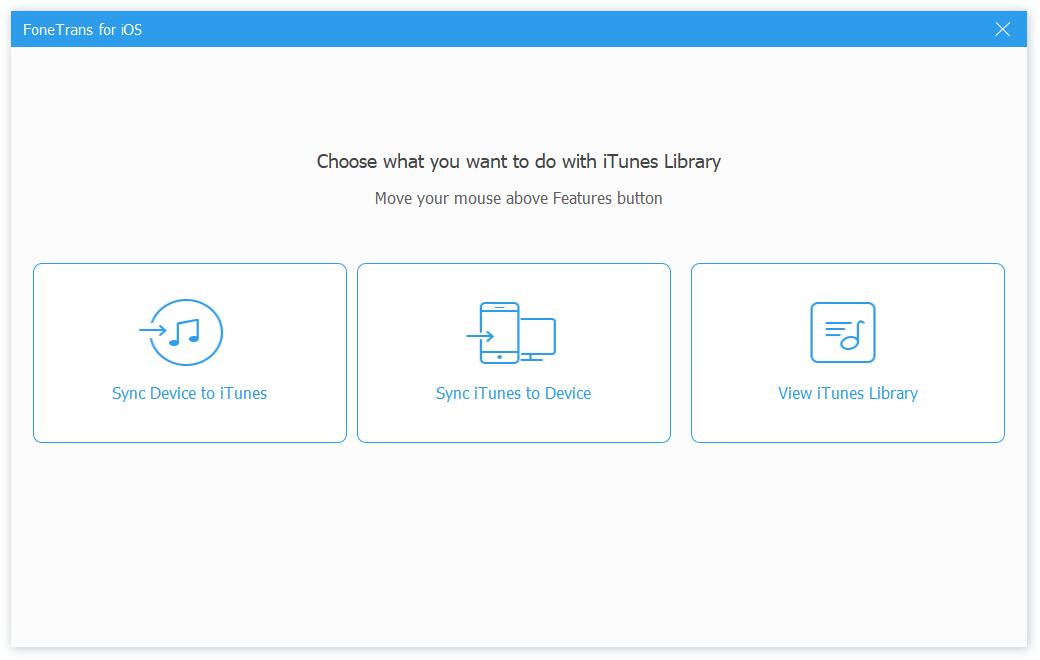 επιλέξτε την καρτέλα iTunes Library