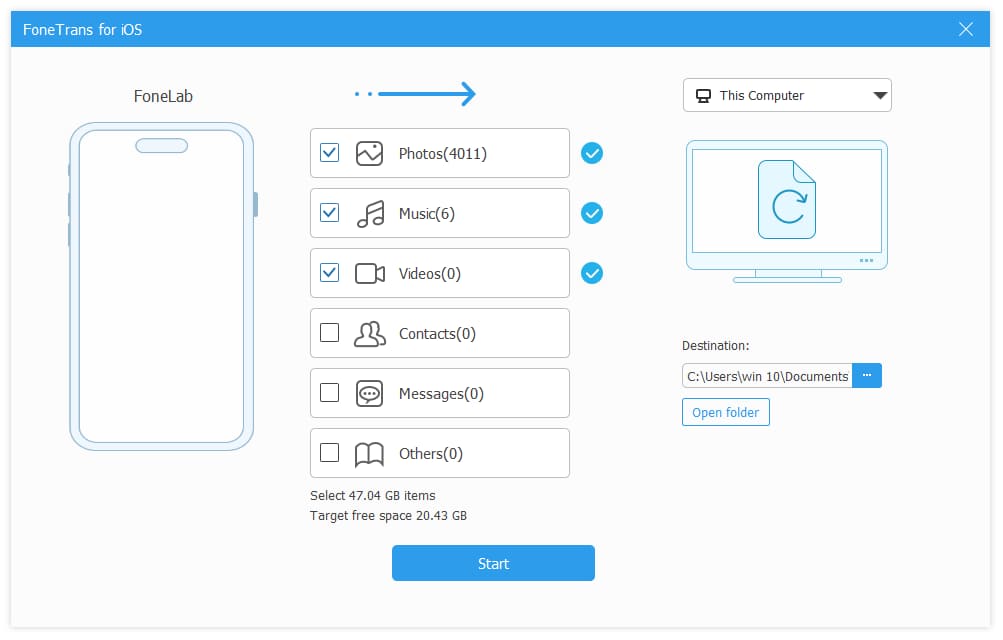 device to pc interface