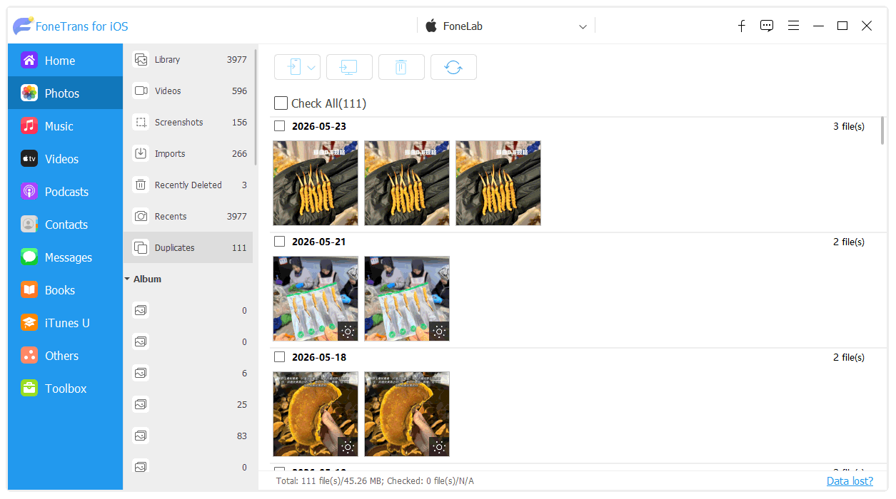 duplicates photos