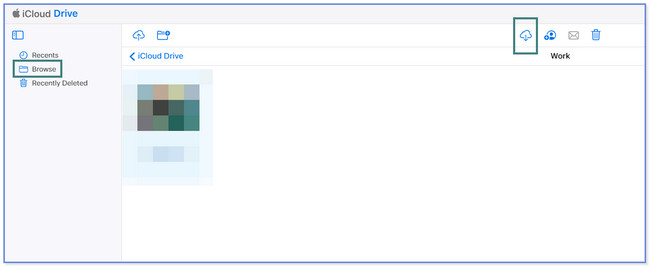 Click the Cloud Arrow-Down icon