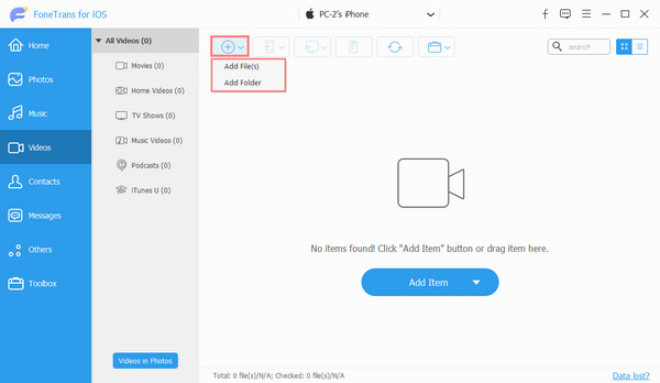 Fonetrans dla iOS Dodaj element