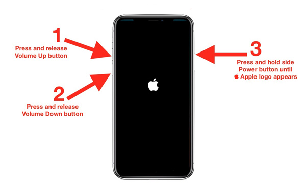 restart iphone