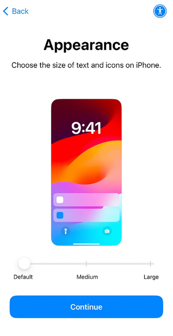 elegir la apariencia del iphone