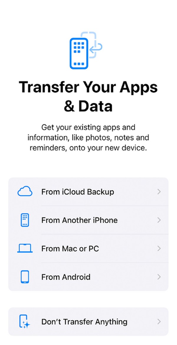 tap dont transfer anything