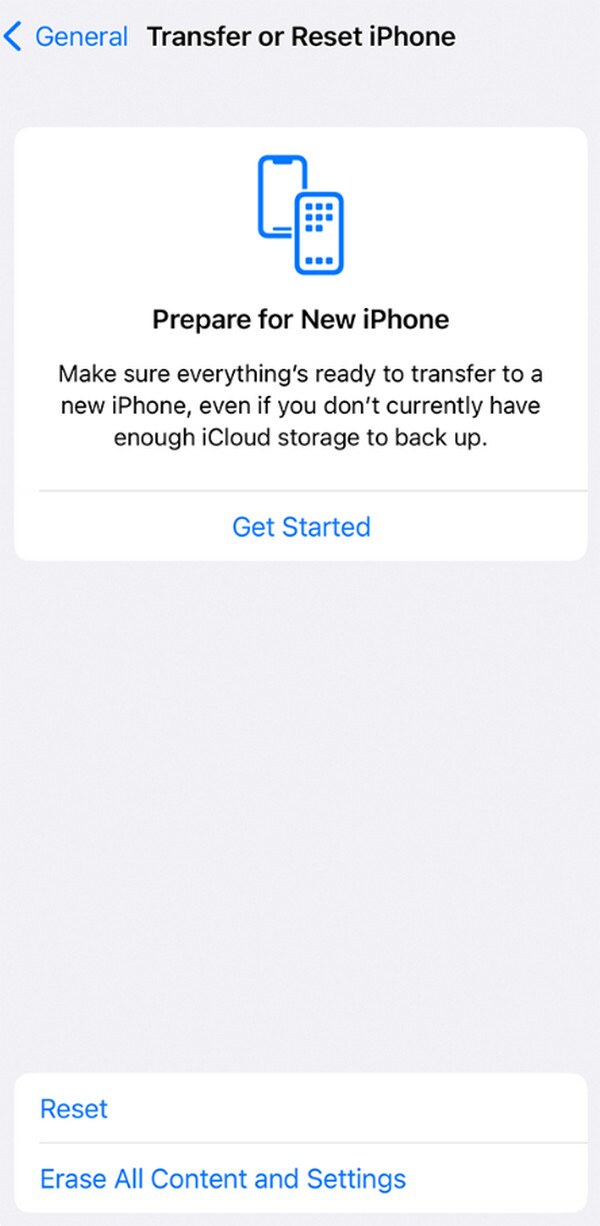delete contacts via reset