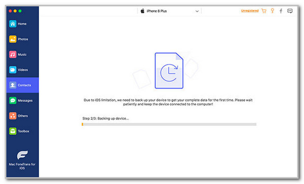 click data type button