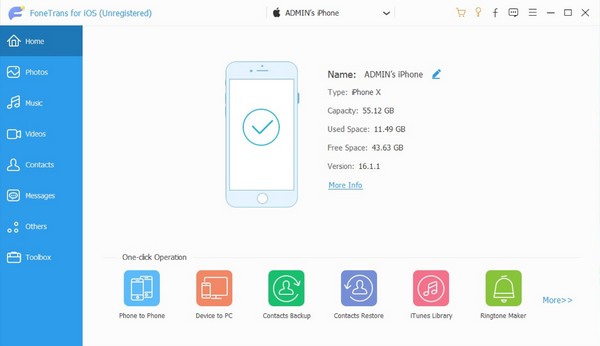 conectar dispositivo ios