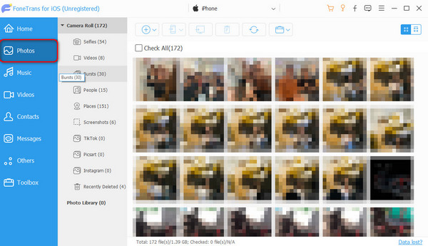 scan the photos