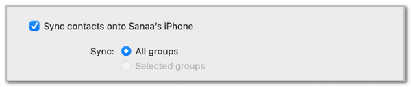 click all groups