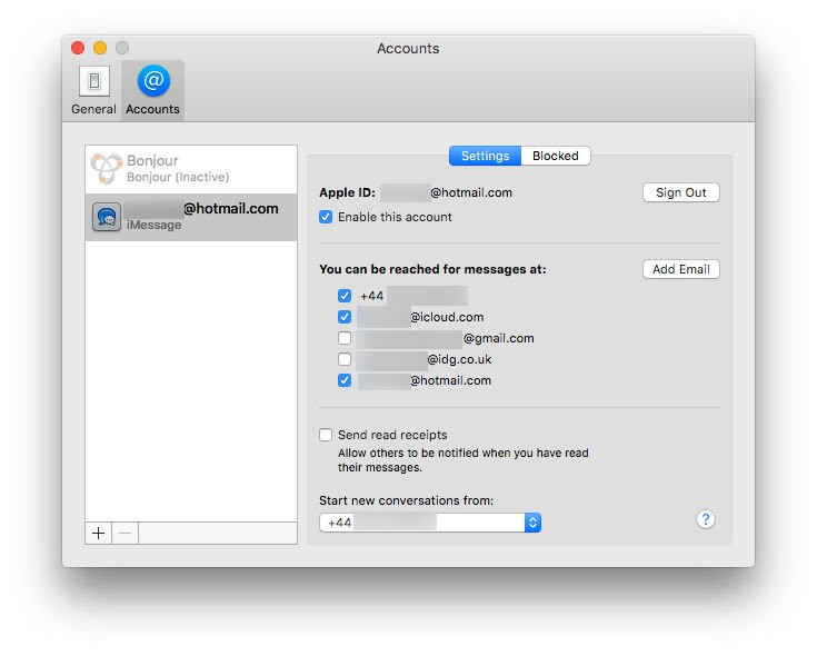 comment synchroniser iPhone iMessage sur Mac