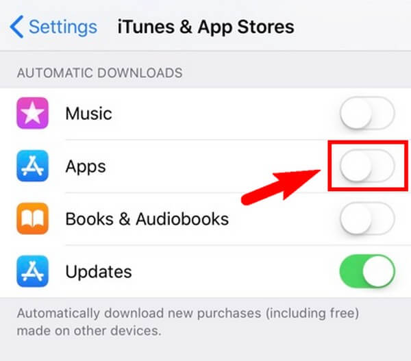 Transfer App from iPhone to iPad on Settings
