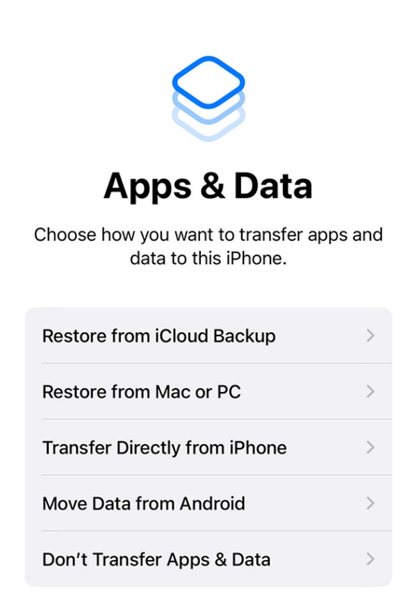 transferir contatos via backup do iCloud